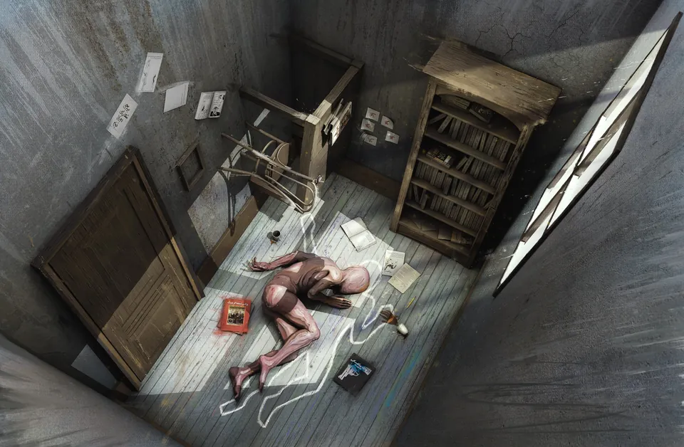 Criminal by YEKTA, digital painting