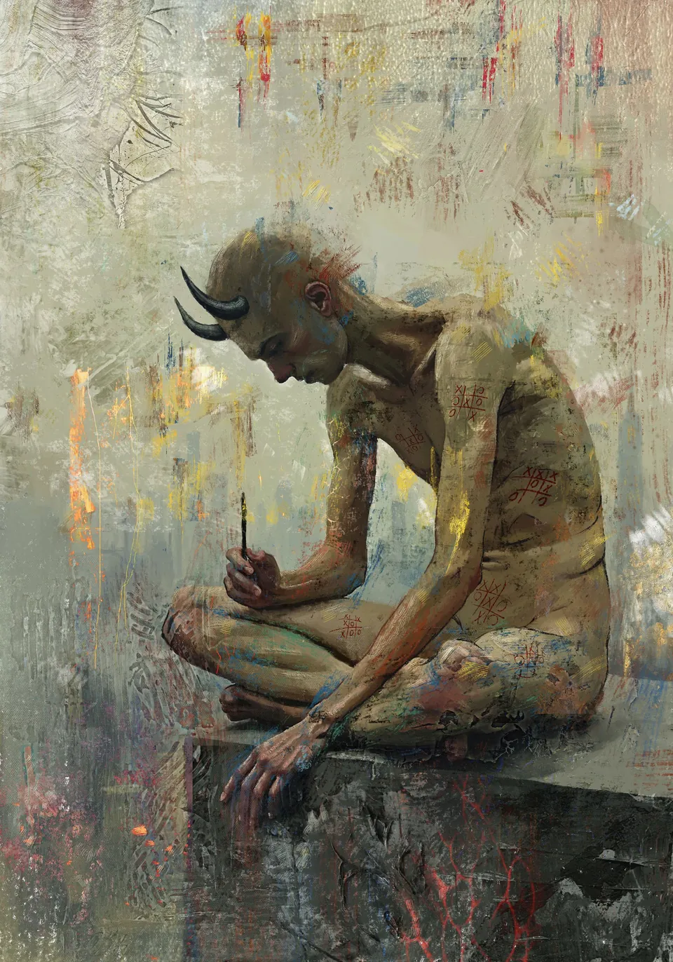 Game by YEKTA, digital painting