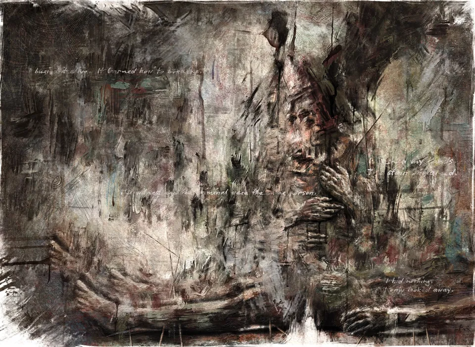 The Witness by YEKTA, digital painting